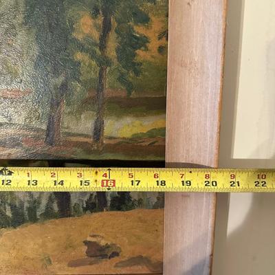 Painting of Port Byron