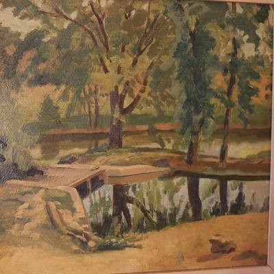 Painting of Port Byron