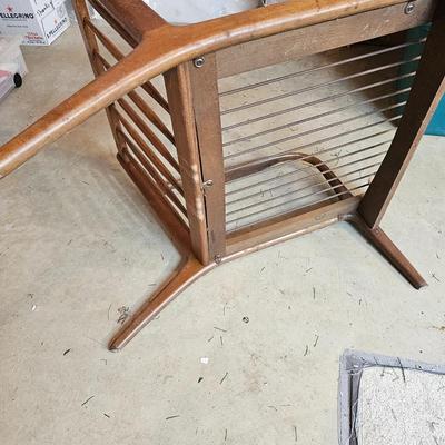 Mid Century Modern Wood Chair (S1-JS)