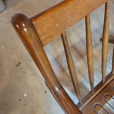 Mid Century Modern Wood Chair (S1-JS)