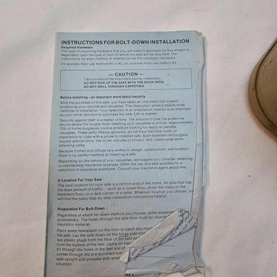 Tabletop Sentry Locking Safe  (S1-JS)