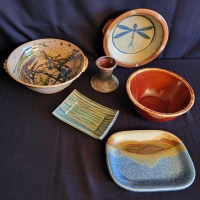 Hull, Seagrove & More Signed Pottery (DR-DW)
