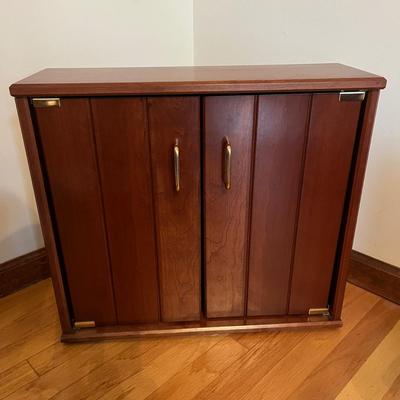 Pair of Wooden Matching Cabinets (LR-MG)