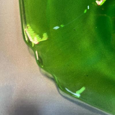 Cambridge Glass Green footed plate