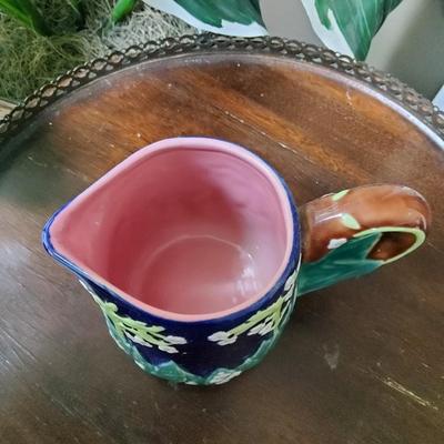 Jay Wilfred Majolica Pitcher