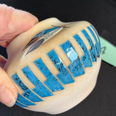 Marilyn Signed Native American Pottery Bowl