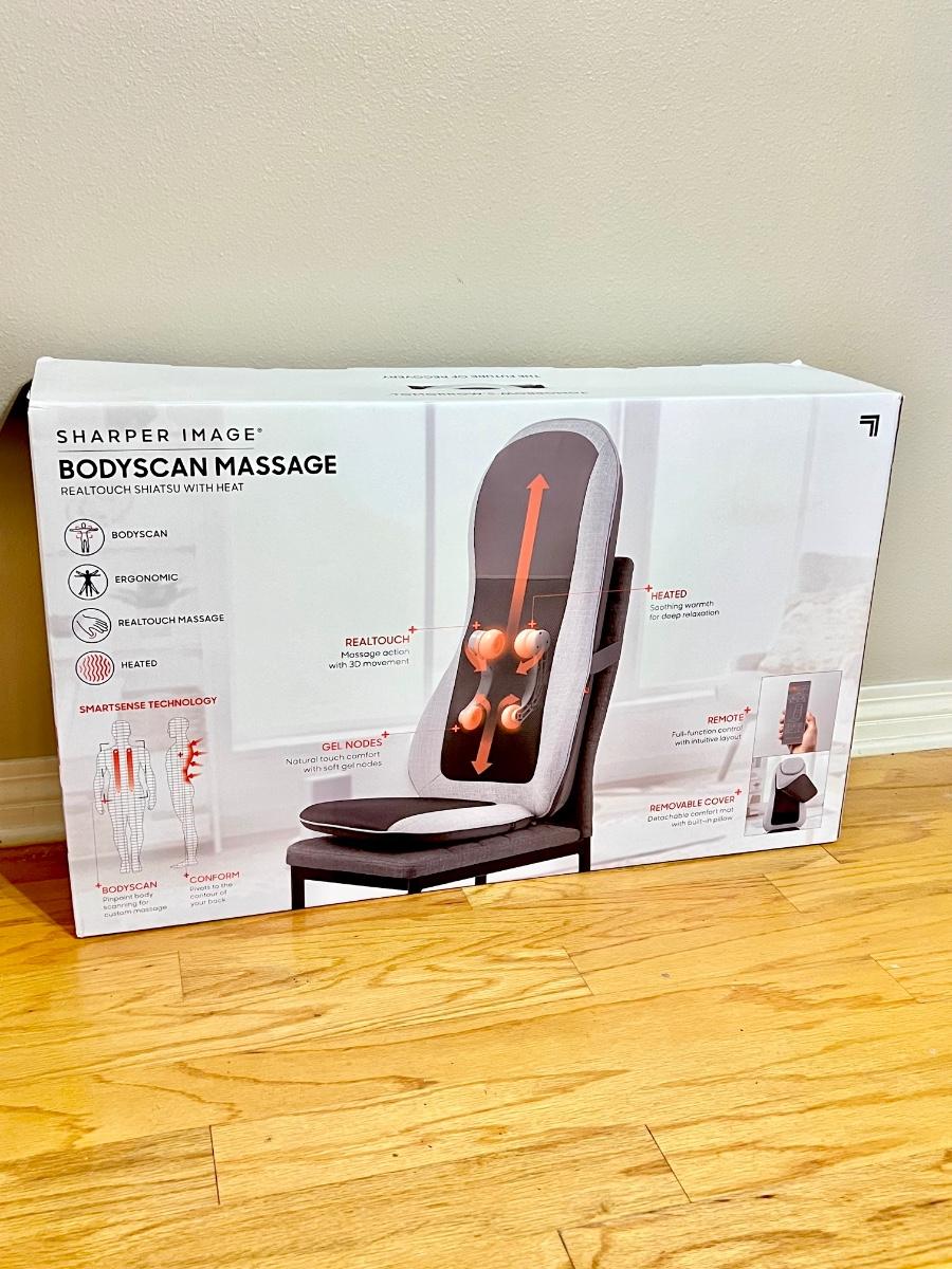 Sharper image body outlet scan massage