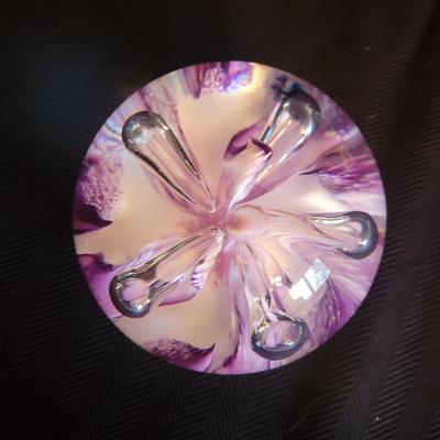 Six Decorative Glass Paperweights (DR-DW)