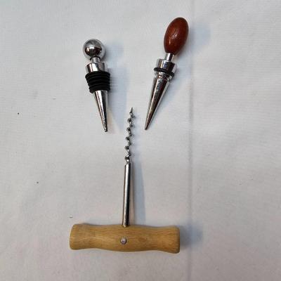 Iron Wine Rack, Le Grape Uncorking Machine, & Accessories (S1-JS)