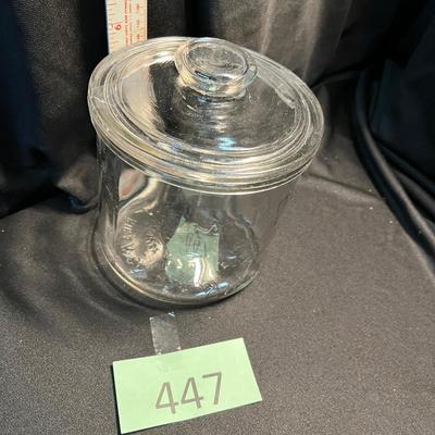 Antique Glass Cigar Jar