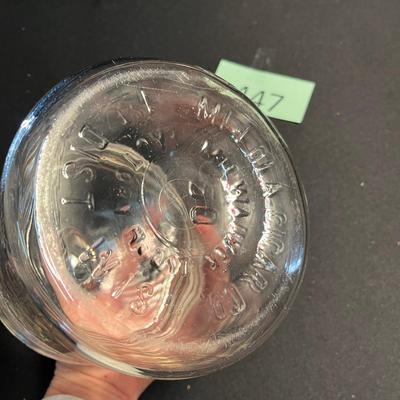 Antique Glass Cigar Jar