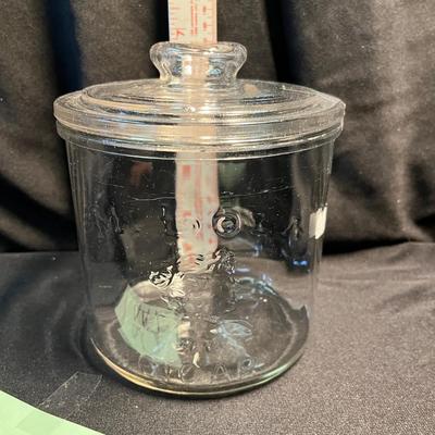 Antique Glass Cigar Jar