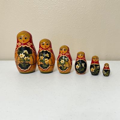 Four (4) Assorted Nesting Doll Sets