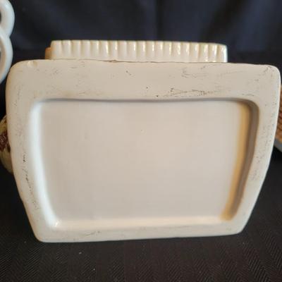 Four Decorative Tea Pots (LR-DW)