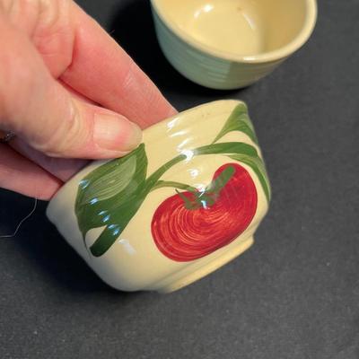 Watt Apple small bowls ramekins