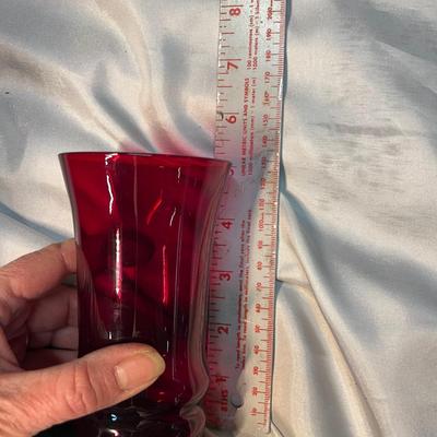 6 Ruby Tumblers