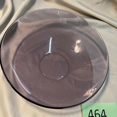 Amethyst Flat bowl