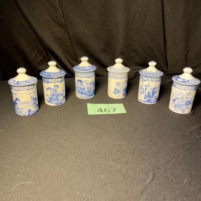 Spode Spice jars