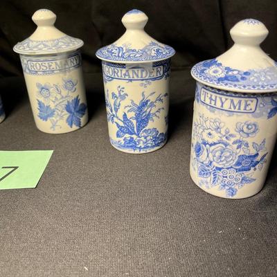 Spode Spice jars