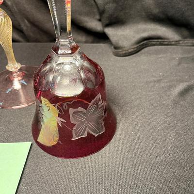 Lot of Ruby & Cranberry Glass