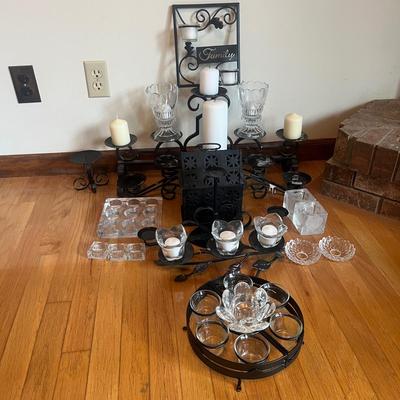 Wrought Iron Candleholders & More (LR-MG)