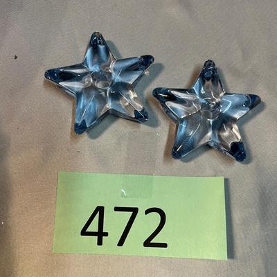 Cambridge Star mini candle holders