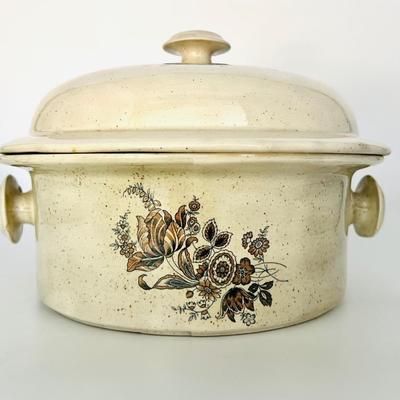 Floral Casserole Dish ~Read Details
