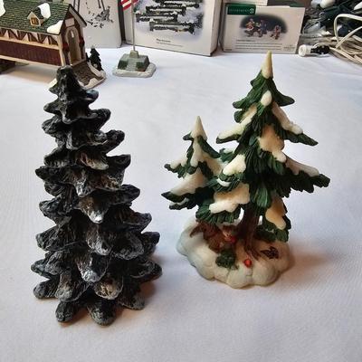 Department 56 & Other Christmas Village Accessories (S1-JS)