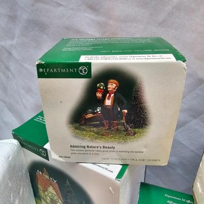 Department 56 & Other Christmas Village Accessories (S1-JS)
