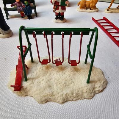 Department 56 & Other Christmas Village Accessories (S1-JS)