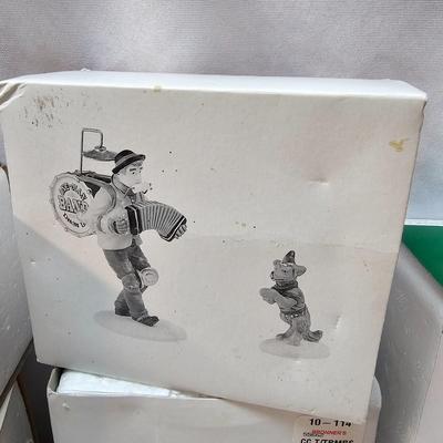 Department 56 & Other Christmas Village Accessories (S1-JS)