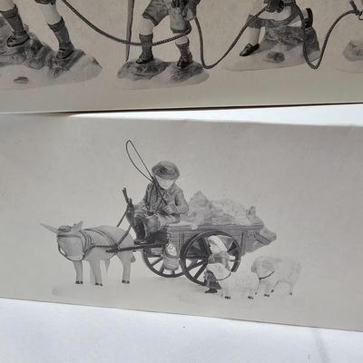 Department 56 & Other Christmas Village Accessories (S1-JS)