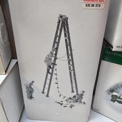 Department 56 & Other Christmas Village Accessories (S1-JS)