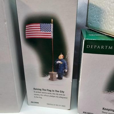 Department 56 & Other Christmas Village Accessories (S1-JS)