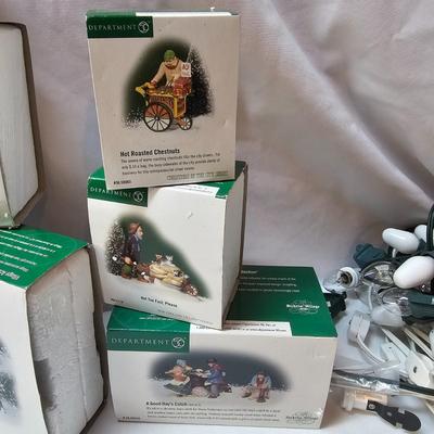 Department 56 & Other Christmas Village Accessories (S1-JS)