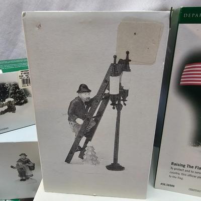 Department 56 & Other Christmas Village Accessories (S1-JS)