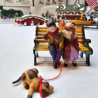 Department 56 & Other Christmas Village Accessories (S1-JS)