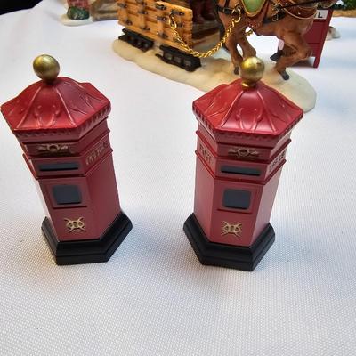 Department 56 & Other Christmas Village Accessories (S1-JS)