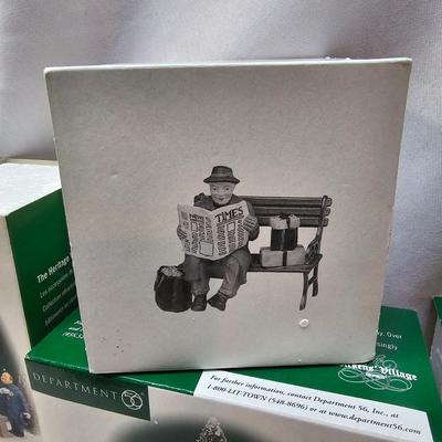 Department 56 & Other Christmas Village Accessories (S1-JS)