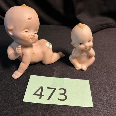 Bisque Kewpie Figures