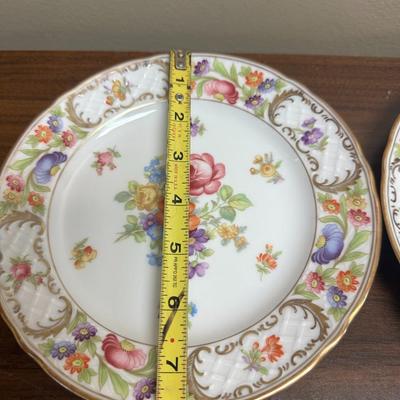 Pair of Schumann Salad / Dessert Plates