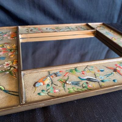 Hand Painted Peruvian Hummingbird Mirror (LR-HS)