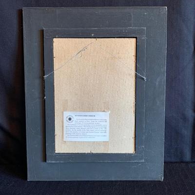 Hand Painted Peruvian Hummingbird Mirror (LR-HS)