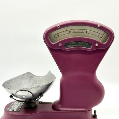 ANTIQUE Candy Scale TOLEDO 3 Pound