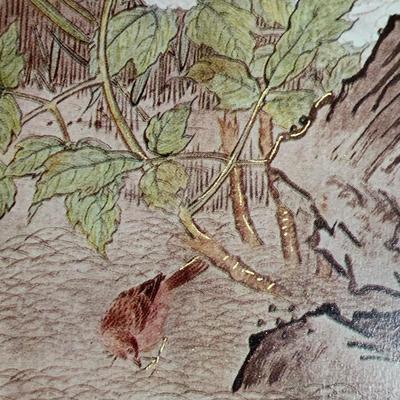 Hand Painted Asian Silk Flower Art (LR-HS)