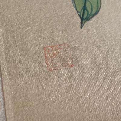 Hand Painted Asian Silk Flower Art (LR-HS)