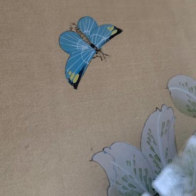 Hand Painted Asian Silk Flower Art (LR-HS)