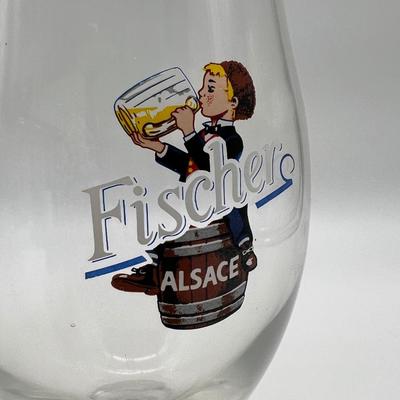 4  FISCHER ALAS Stemmed Beer Glass  0.40 ltr