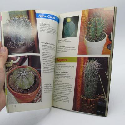 Vintage Home Plant Decor Book Cacti & Succulents for Modern Living