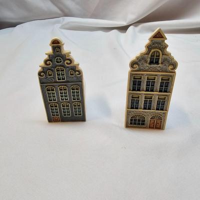 Terra Cotta & Ceramic Candle Burning Houses  (S1-JS)